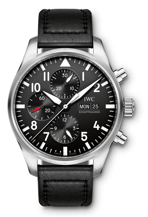 iwc quartz pilot watch|iwc pilot chronograph price.